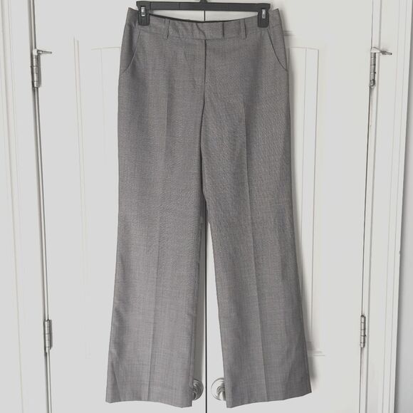 Anne Klein Gray Women's Trousers - Picture 1 of 4